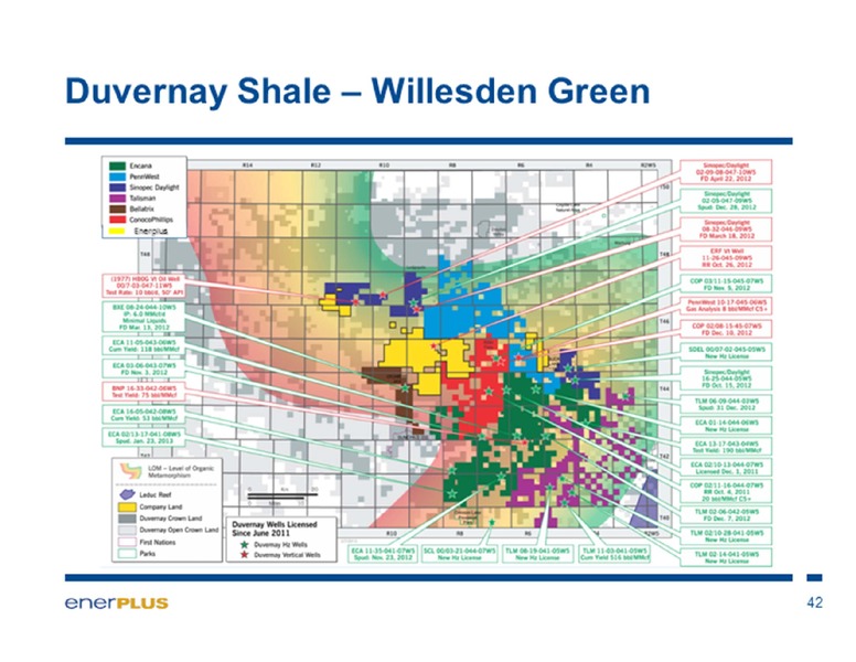 UBS Global Oil and Gas Conference – Enerplus Corp – slide 42