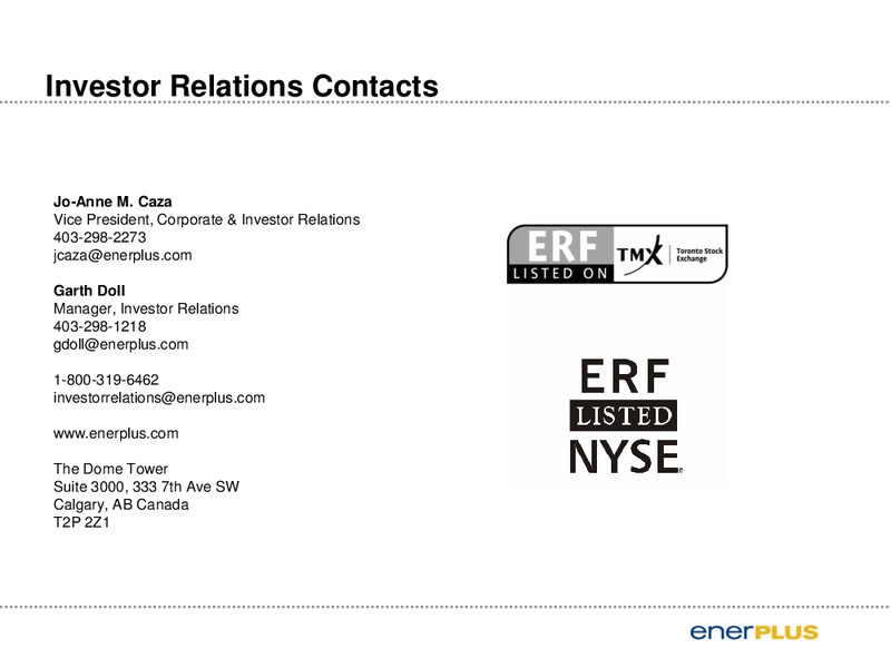 Enercom 2011 Oil and Gas Conference – Enerplus Corp – slide 59