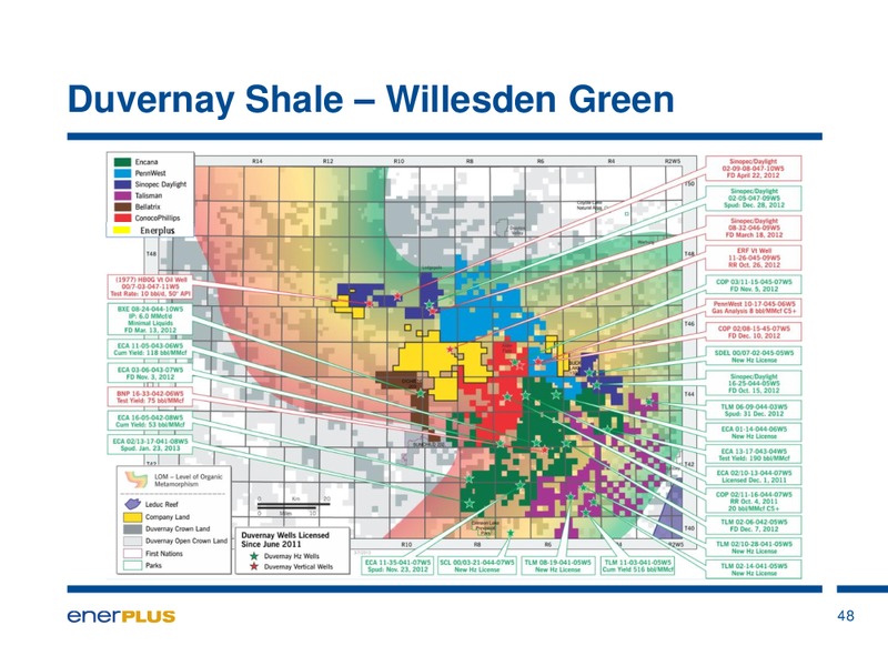 Peters & Co Limited 2013 North American Oil & Gas Conference – Enerplus Corp – slide 48