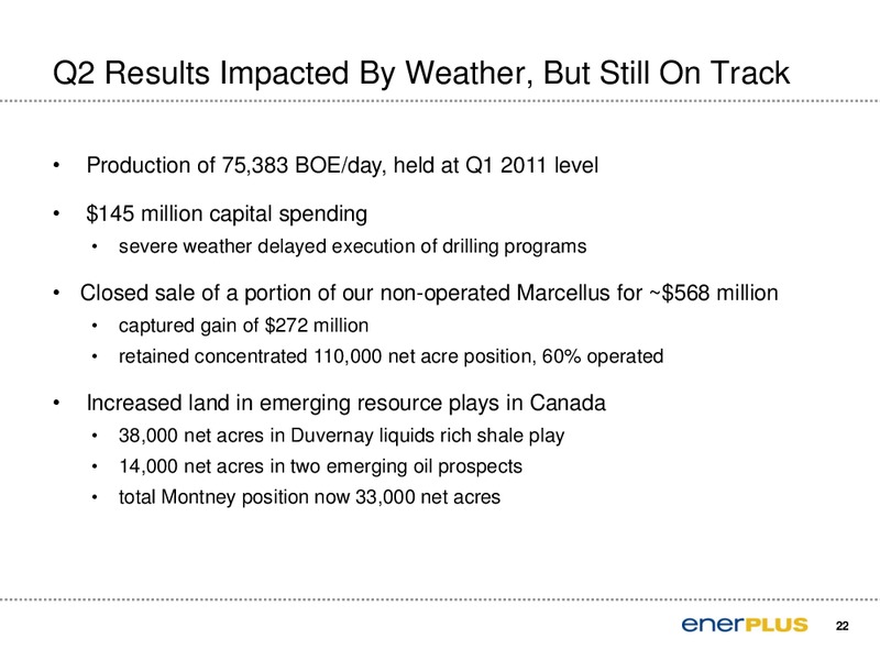 Canaccord Genuity 2011 Global Energy Conference – Enerplus Corp – slide 23