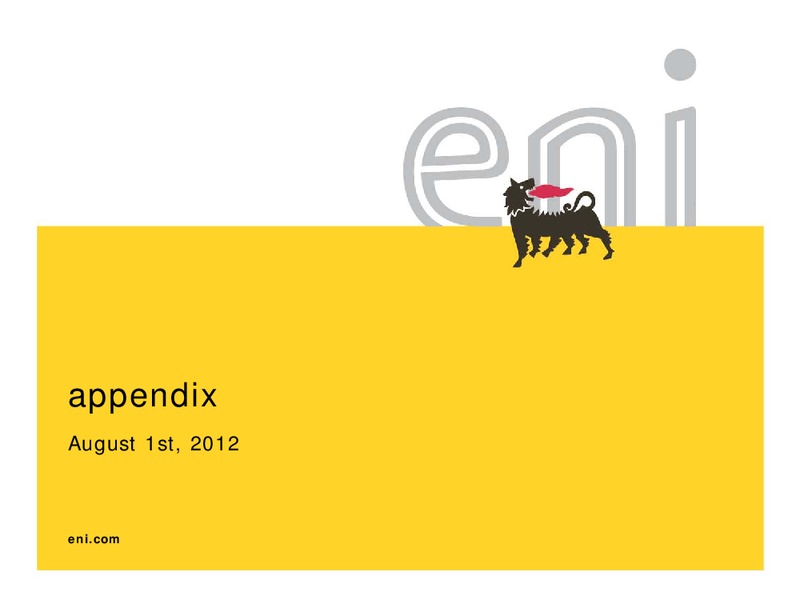 Q2 2012 Earnings Call – Eni Us Operating Co – slide 14