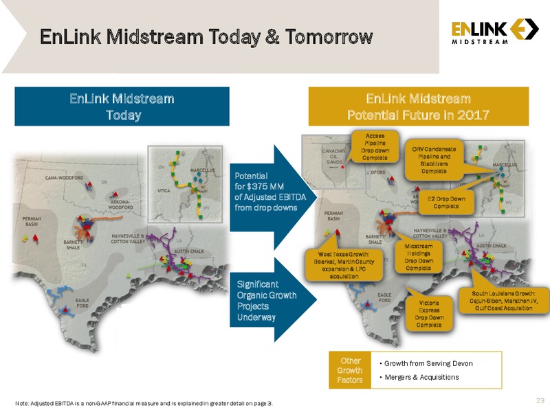 Morgan Stanley Winter MLP & Diversified Natural Gas Bus Tour – Enlink Midstream Partners Lp – slide 21