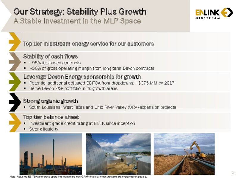 Morgan Stanley Winter MLP & Diversified Natural Gas Bus Tour – Enlink Midstream Partners Lp – slide 22