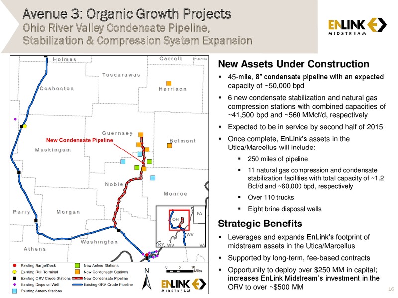 Investor Presentation – Enlink Midstream Partners Lp – slide 14