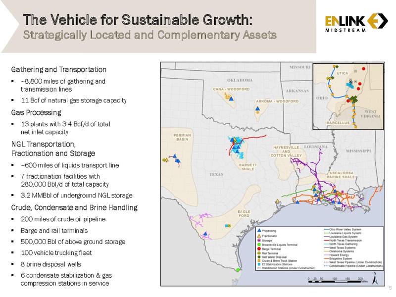 Credit Suisse 20th Annual Energy Summit February – Enlink Midstream Partners Lp – slide 3