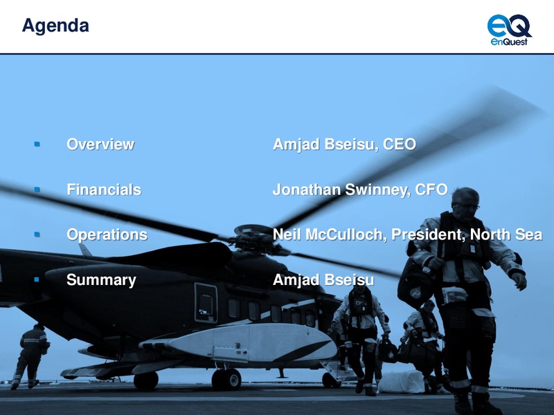 4Q 2014 – Enquest – slide 2