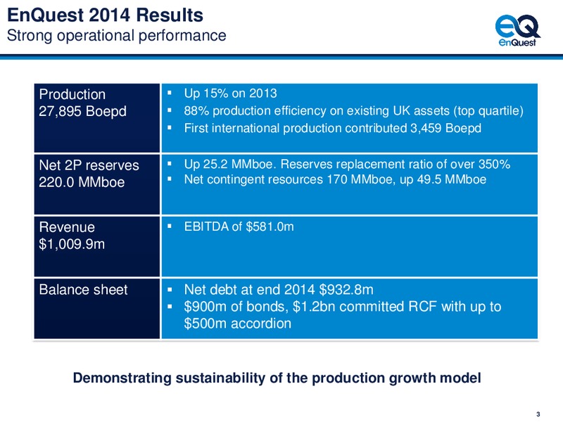 4Q 2014 – Enquest – slide 4