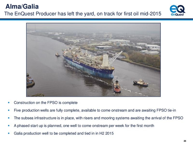 4Q 2014 – Enquest – slide 27