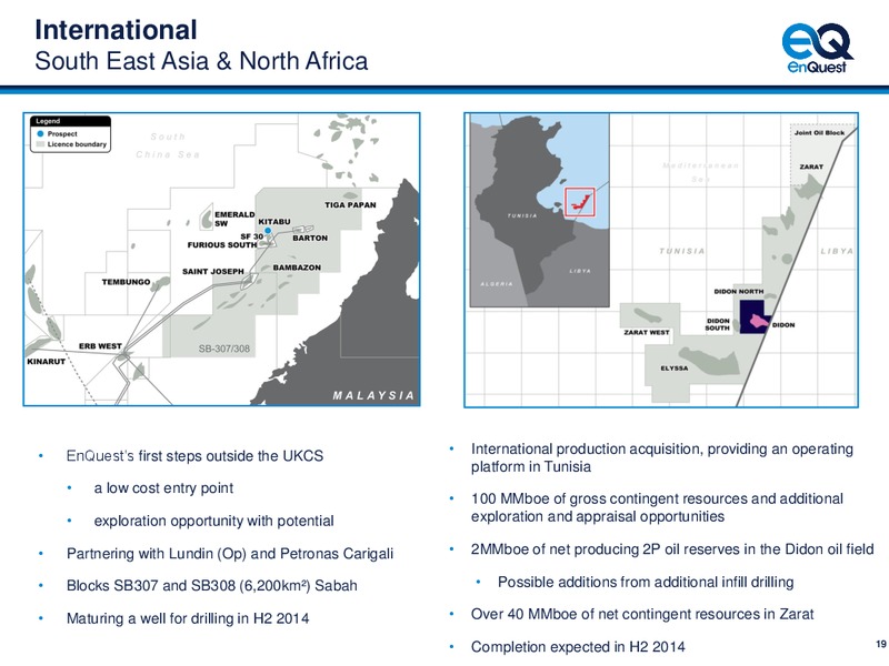 2013 EARNINGS CALL – Enquest – slide 20