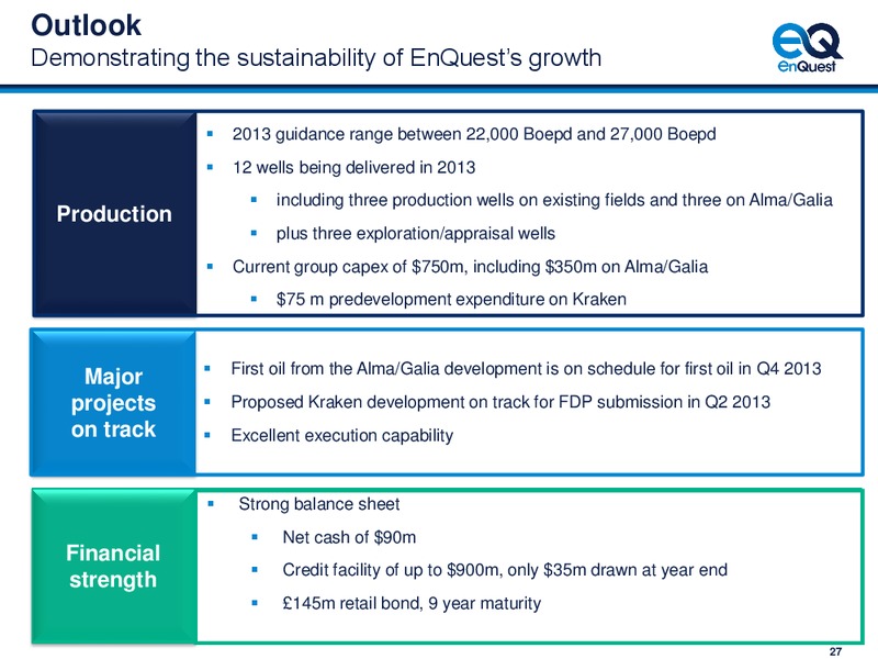 2012 EARNINGS CALL – Enquest – slide 28