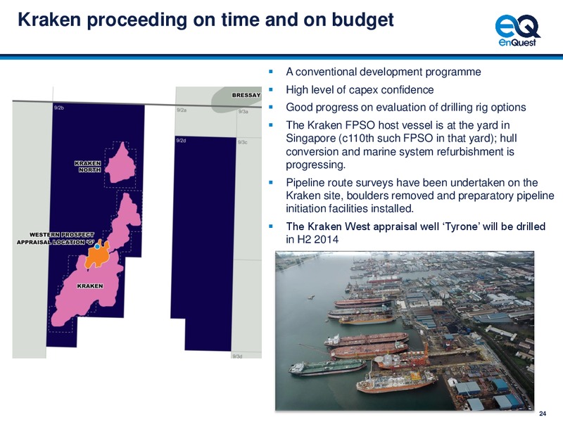 2014 Half Year Results – Enquest – slide 25