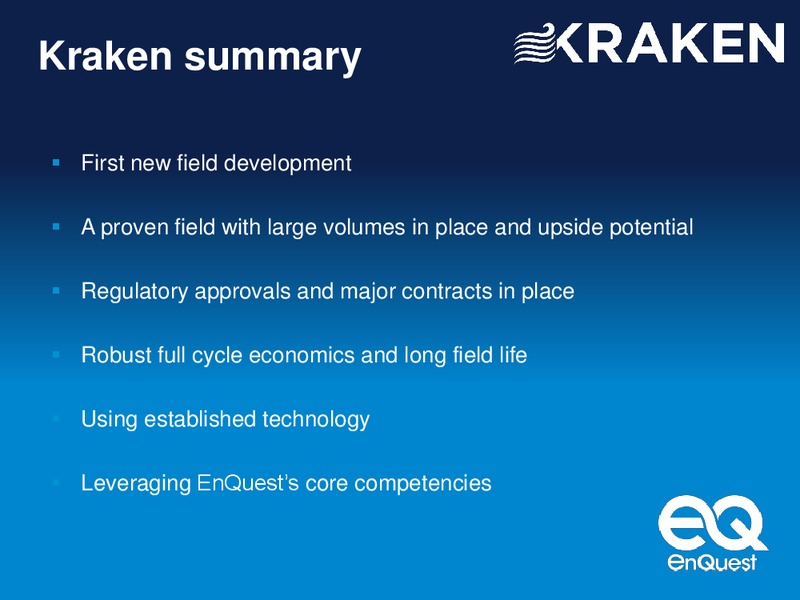 Capital Market Day – Enquest – slide 52