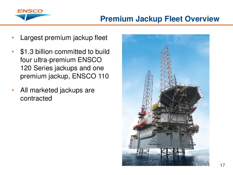 Credit Suisse Energy Summit – Ensco Plc – slide 16