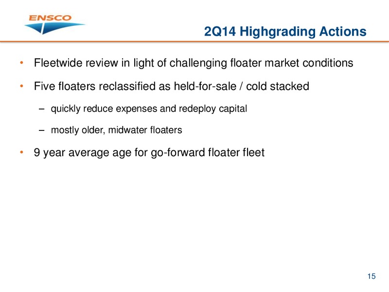 Barclays CEO Energy Conference – Ensco Plc – slide 14
