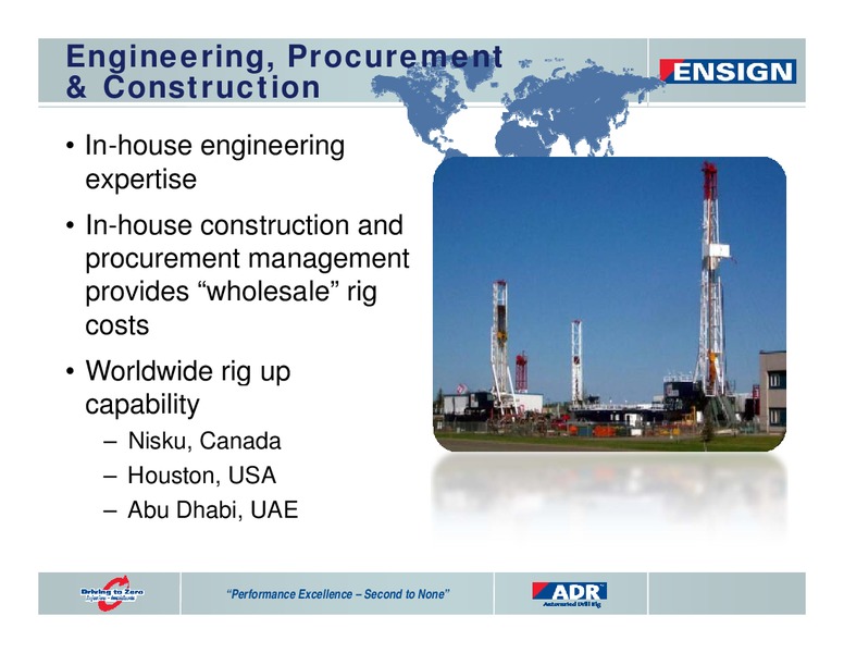 SEPTEMBER 2011 CORPORATE PRESENTATION – Ensign Energy Services Inc. – slide 24