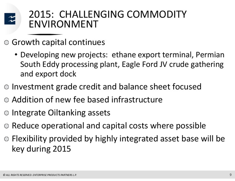 2015 Analyst Meeting – Enterprise Products Partners LP – slide 11