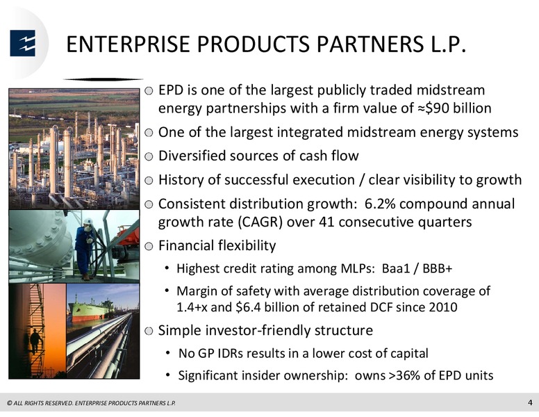 RBC Capital Markets MLP Conference – Enterprise Products Partners LP – slide 3