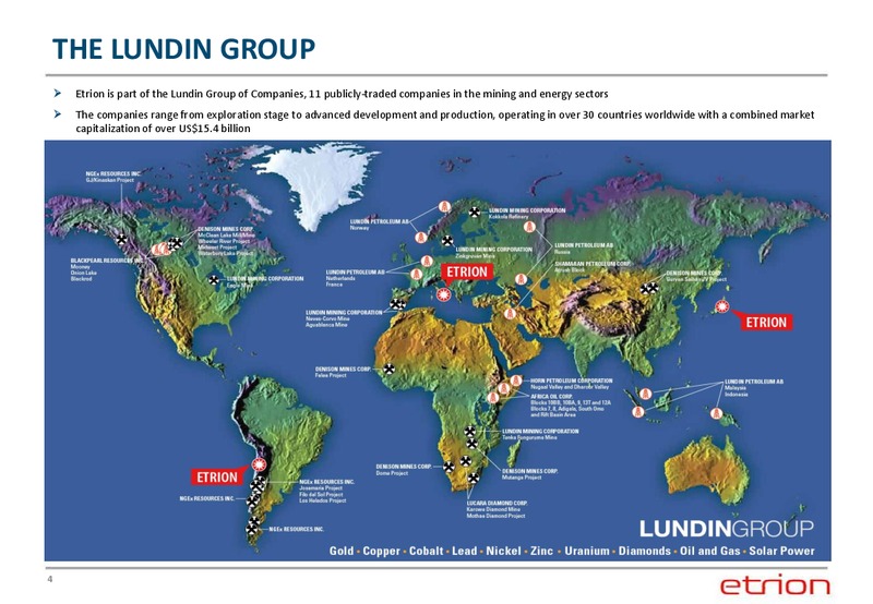 CORPORATE PRESENTATION – Entrion – slide 3