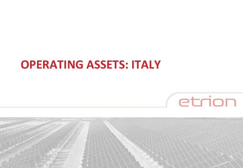 CORPORATE PRESENTATION – Entrion – slide 19