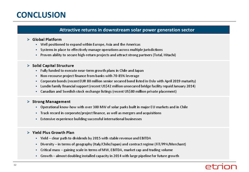 CORPORATE PRESENTATION – Entrion – slide 31