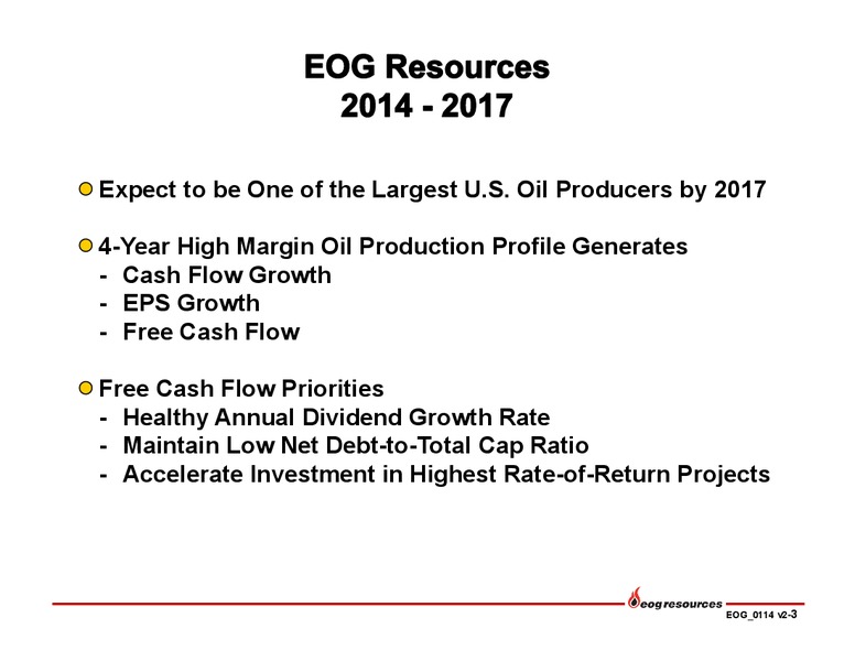 Investor Presentation – EOG Resources, Inc. – slide 4