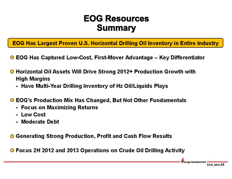 Q2 2012 Earnings Call – EOG Resources, Inc. – slide 26