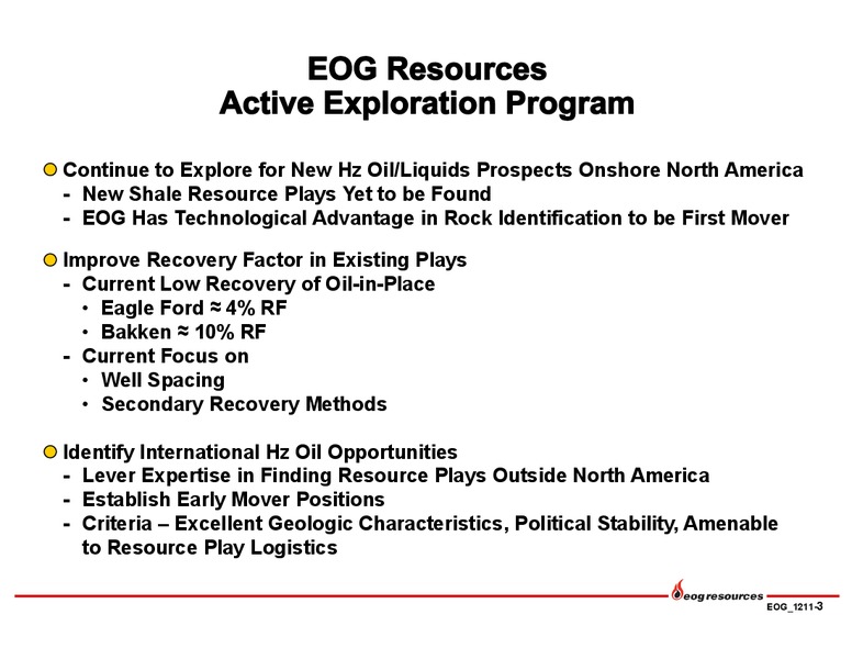 INVESTOR PRESENTATION – EOG Resources, Inc. – slide 4