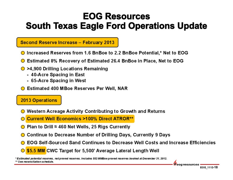 Q3 2013 Earnings Call – EOG Resources, Inc. – slide 19