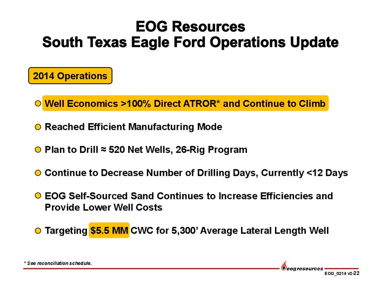 Investor Presentation – EOG Resources, Inc. – slide 23