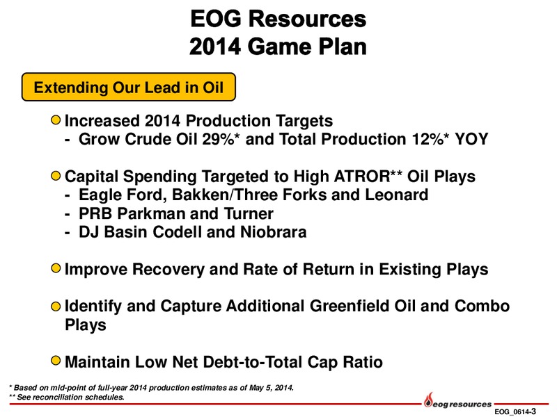 Investor Presentation – EOG Resources, Inc. – slide 4