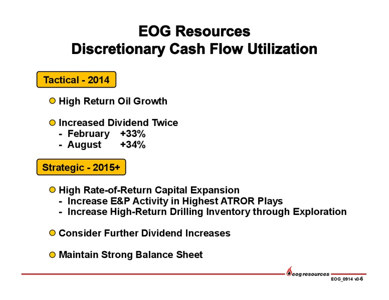 Investor Presentation Update – EOG Resources, Inc. – slide 7