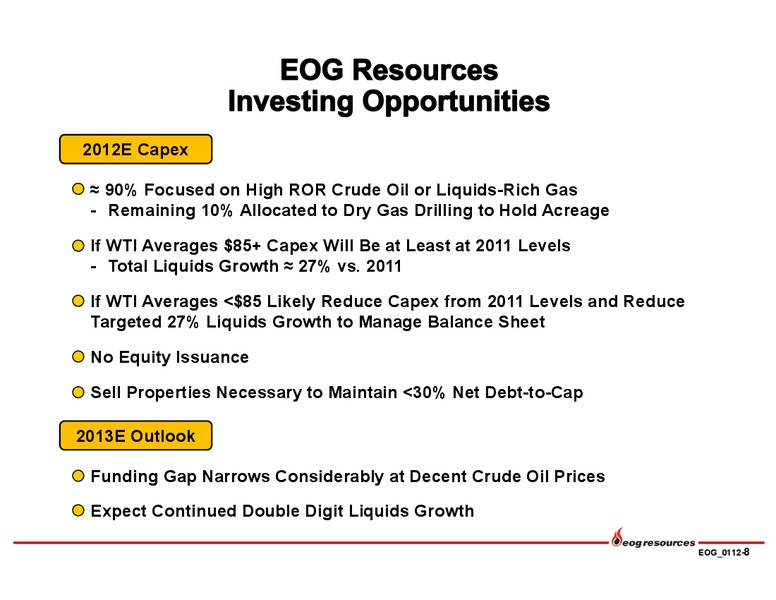 JANUARY 2012 CORPORATE PRESENTATION – EOG Resources, Inc. – slide 9