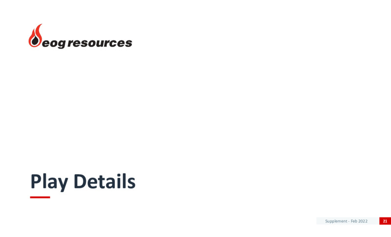FY 2022 Capital Budget – EOG Resources, Inc. – slide 21
