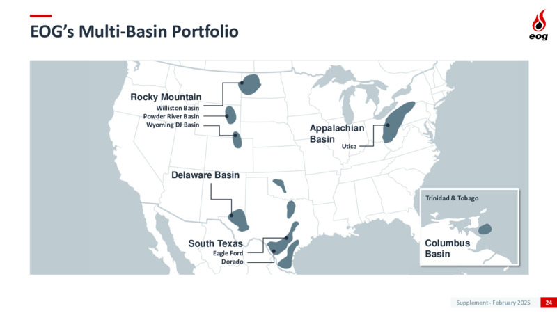 4Q 2024 Earnings Presentation – EOG Resources, Inc. – slide 24