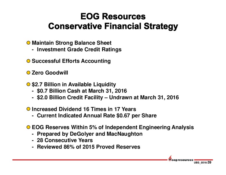 UBS Global Oil and Gas Conference – EOG Resources, Inc. – slide 40