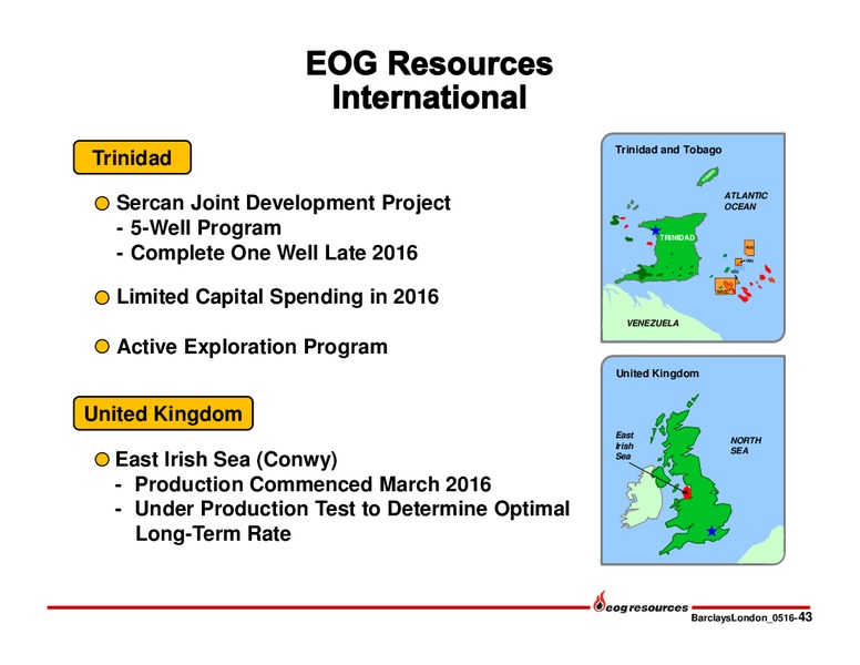 Barclays American Select Franchise Conference – EOG Resources, Inc. – slide 43