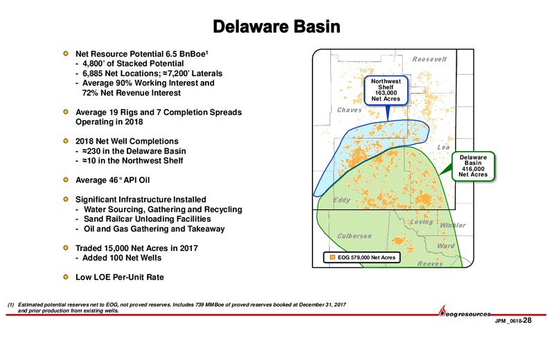 JP Morgan Energy Conference – EOG Resources, Inc. – slide 27