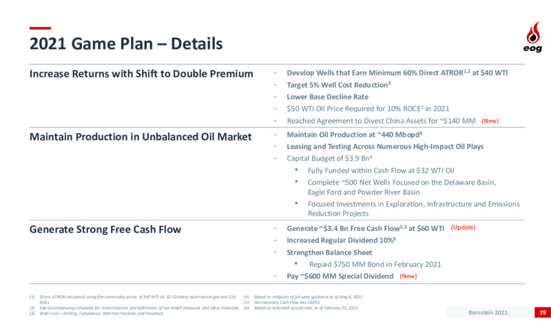 Bernstein Strategic Decisions Conference – EOG Resources, Inc. – slide 28
