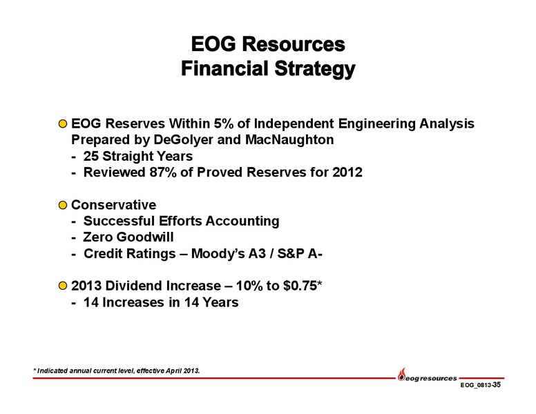Q2 2013 Earnings Call – EOG Resources, Inc. – slide 36