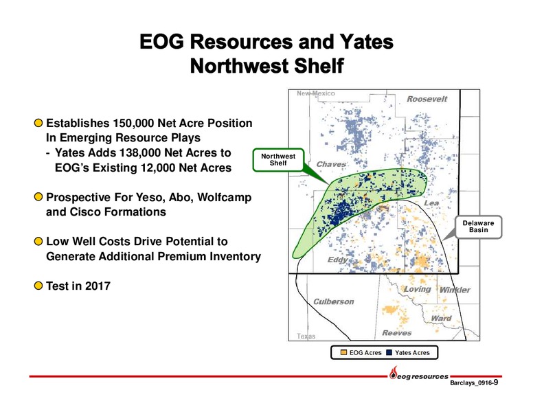 Barclays CEO Energy Power Conference – EOG Resources, Inc. – slide 8
