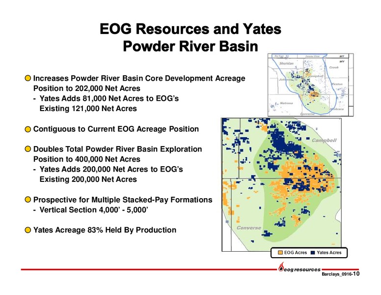 Barclays CEO Energy Power Conference – EOG Resources, Inc. – slide 9
