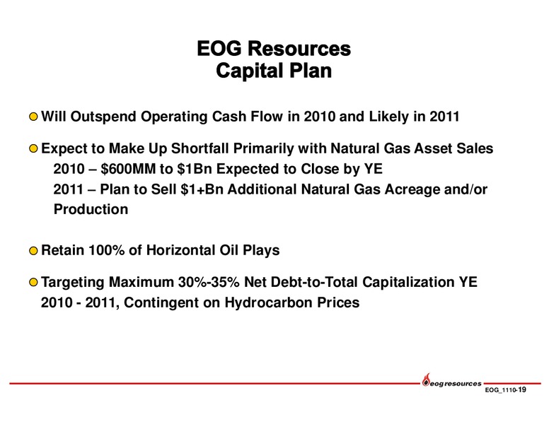 Q3 2010 Earnings Call – EOG Resources, Inc. – slide 20