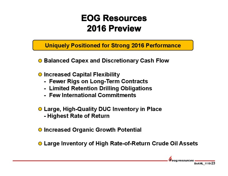 Bank of America Merrill Lynch Global Energy Conference – EOG Resources, Inc. – slide 24