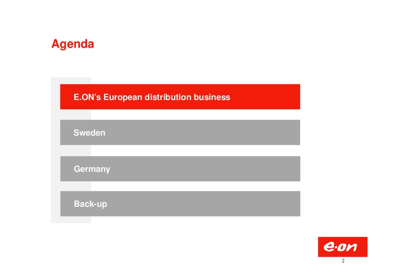 Investor Presentation – E.On – slide 2