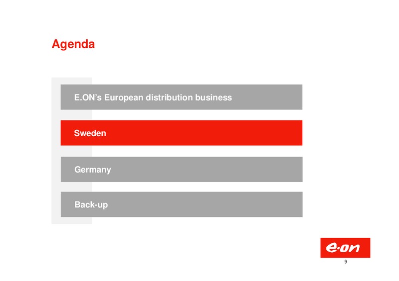 Investor Presentation – E.On – slide 9