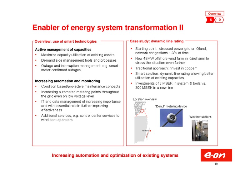 Investor Presentation – E.On – slide 19
