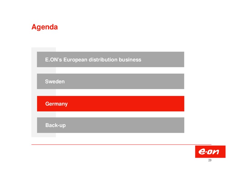 Investor Presentation – E.On – slide 23