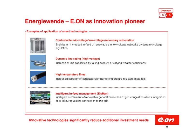 Investor Presentation – E.On – slide 33