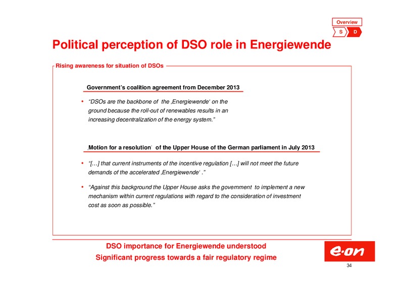 Investor Presentation – E.On – slide 34