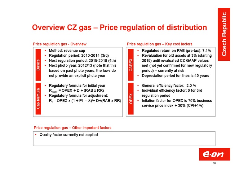 Investor Presentation – E.On – slide 50